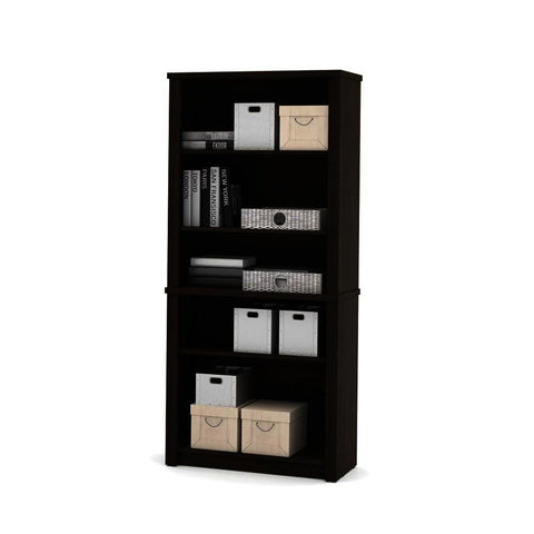 Bestar Embassy Modular Bookcase in Dark Chocolate