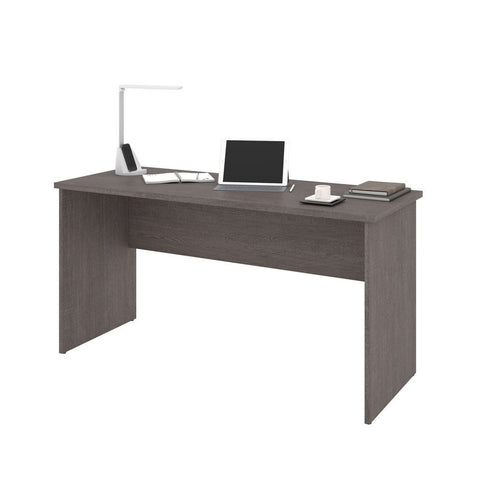Bestar Innova 60W Desk Shell in bark grey