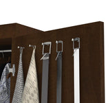 Bestar Pur Pullout Armoire in Chocolate