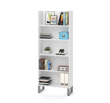 Bestar Solay 29 Inch Bookcase in White