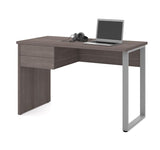 Bestar Solay Computer Desk in Bark Gray
