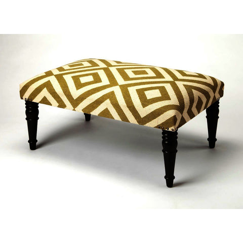 Butler Accent Seating Lucinda Diamond Upholstered Cocktail Ottoman