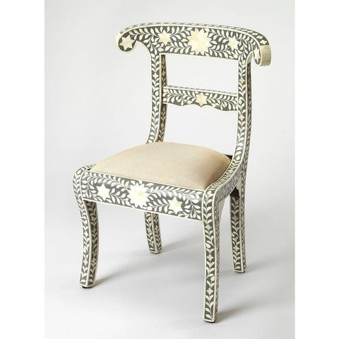 Butler Amelia Gray Bone Inlay Accent Chair