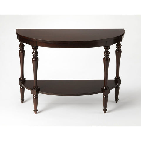 Butler Amherst Mahogany Demilune Console Table