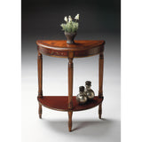 Butler Artists' Originals Demilune Console Table In Cherry And Red Paint