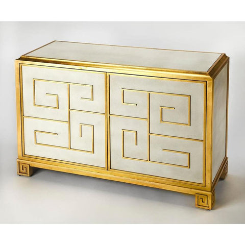 Butler Bello Leather Console Cabinet