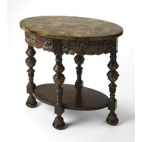 Butler Benoit Fossil Stone End Table