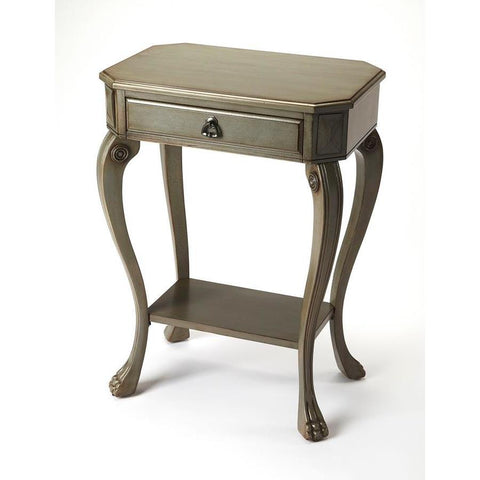Butler Channing Silver Satin Console Table
