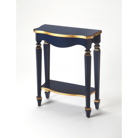 Butler Cheshire Navy & Gold Console Table