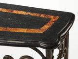 Butler Donato Metal & Stone Console Table