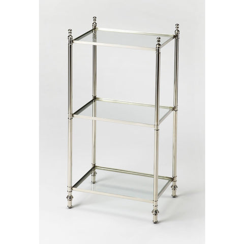 Butler Dorie Polished Nickel Accent Table