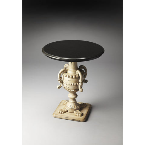 Butler Heritage Basel Foyer Table In Fossil Stone