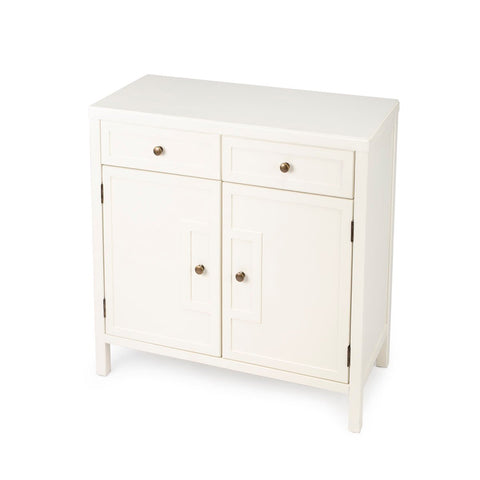 Butler Imperial White Console Cabinet