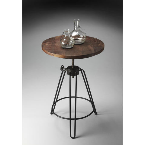 Butler Industrial Chic Accent Table In Metalworks 2046025