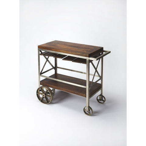 Butler Industrial Chic Trolley Server