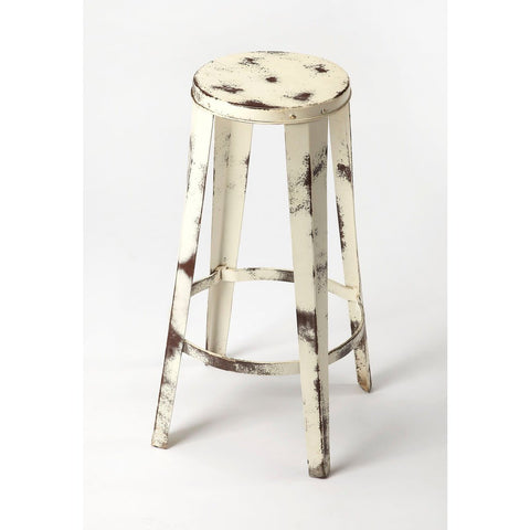 Butler Levant Rustic Industrial Counter Stool