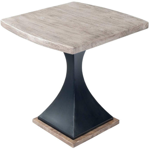 Butler Lidiya Gray Wood & Metal End Table