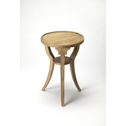 Butler Masterpiece Dalton Round Accent Table In Driftwood