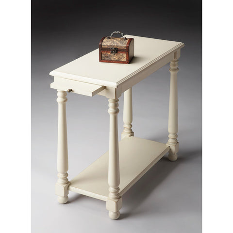Butler Masterpiece Devane Chairside Table In Cottage White