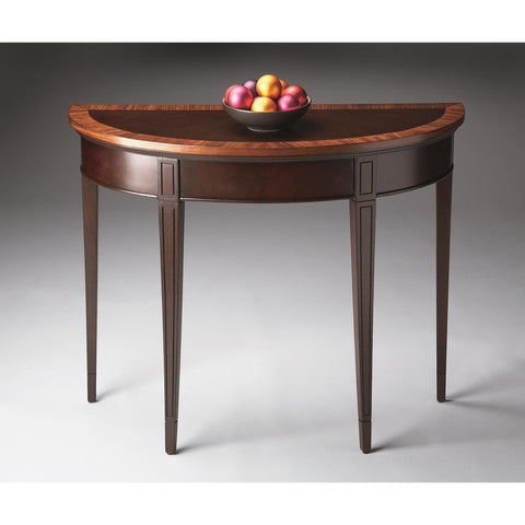 Butler Masterpiece Hampton Demilune Console Table In Cherry Nouveau