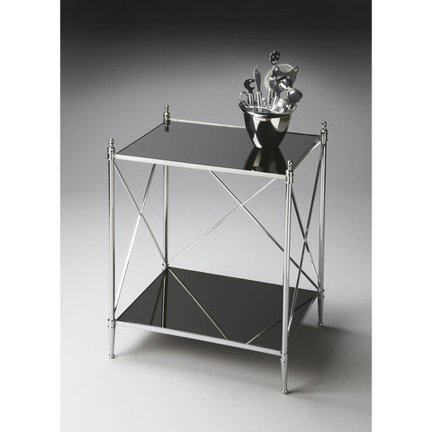 Butler Modern Expressions End Table In Nickel 2862220