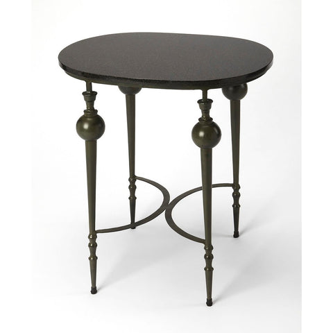Butler Mosley Stone & Metal End Table