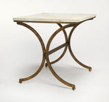 Butler Pamina Travertine Accent Table
