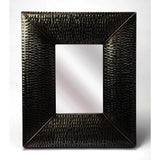 Butler Reflections Lehigh Hammered Iron Wall Mirror