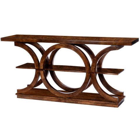Butler Stowe Brown Rustic Console Table