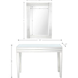 Camden Isle Holly Wall Mirror and Console