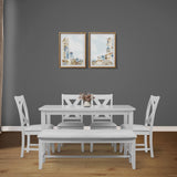 Camden Isle Kendal Dining Table, White