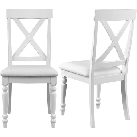 Camden Isle Philippe Dining Chair (Set of 2), White