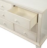 Comfort Pointe Alida  Antique White 6 Drawer Dresser
