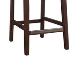 Comfort Pointe Carteret Gray Leather Counter Stool