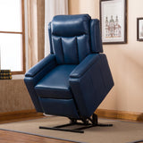 Comfort Pointe Clayton Navy Blue Storage Lift Chair