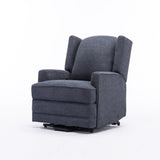 Comfort Pointe Connoly Blue Wingback Lift Chair