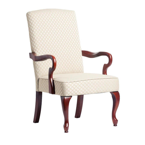 Comfort Pointe Derby Beige Gooseneck Arm Chair