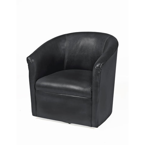Comfort Pointe Draper Black Swivel Chair