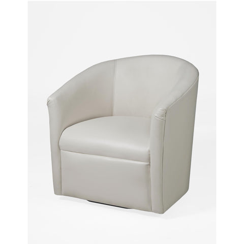 Comfort Pointe Draper Milky Swivel Chair