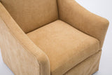 Comfort Pointe Georgia Seat Oat Skirted Swivel Chair