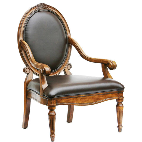 Comfort Pointe Hadley Leather Accent Chair