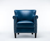 Comfort Pointe Holly Club Chair in Navy Blue