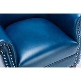 Comfort Pointe Holly Club Chair in Navy Blue