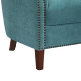 Comfort Pointe Holly Ocean Fabric Club Chair