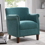 Comfort Pointe Holly Ocean Fabric Club Chair