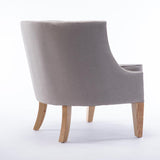 Comfort Pointe Kacey Taupe Barrel Chair