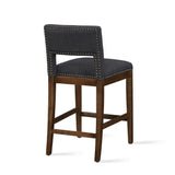 Comfort Pointe Rowell Grey Counter Stool