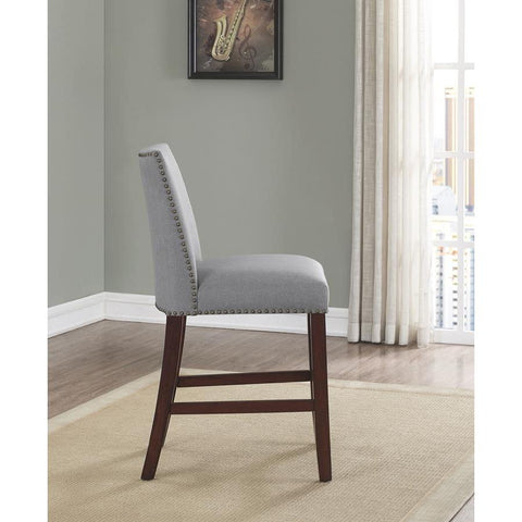 Comfort Pointe Sicily Gray Counter Stool