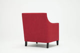 Comfort Pointe Taslo Accent Chair in Red