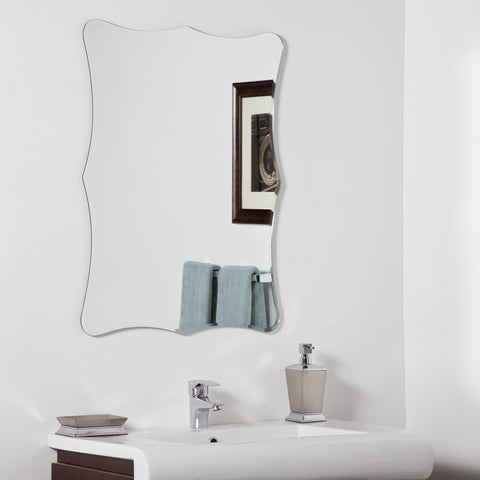 Decor Wonderland Bailey Modern Bathroom Mirror